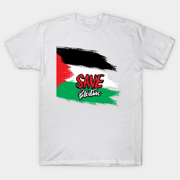 Save Palestine T-Shirt by Handini _Atmodiwiryo